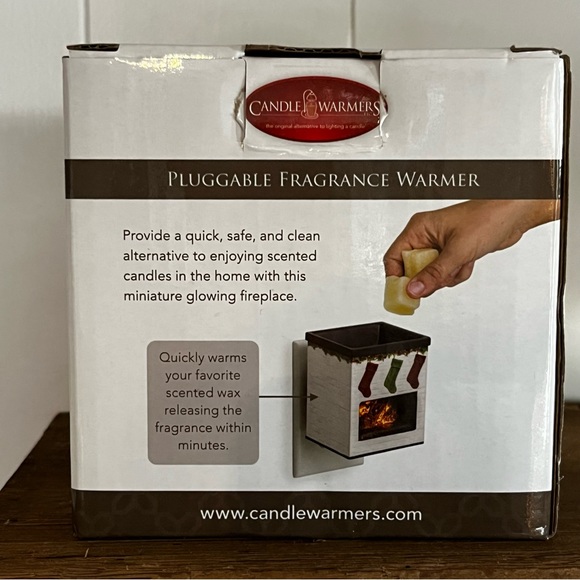 NIB Holiday Fireplace Pluggable Fragrance Warmer - Picture 8 of 8